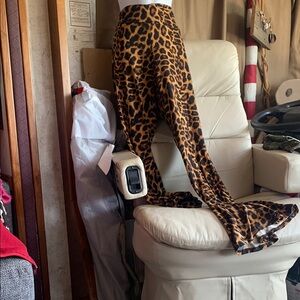 Leopard Print Women's Pants